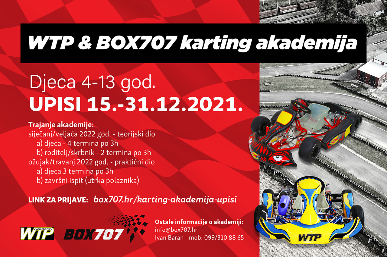 WTP & BOX707 karting akademija